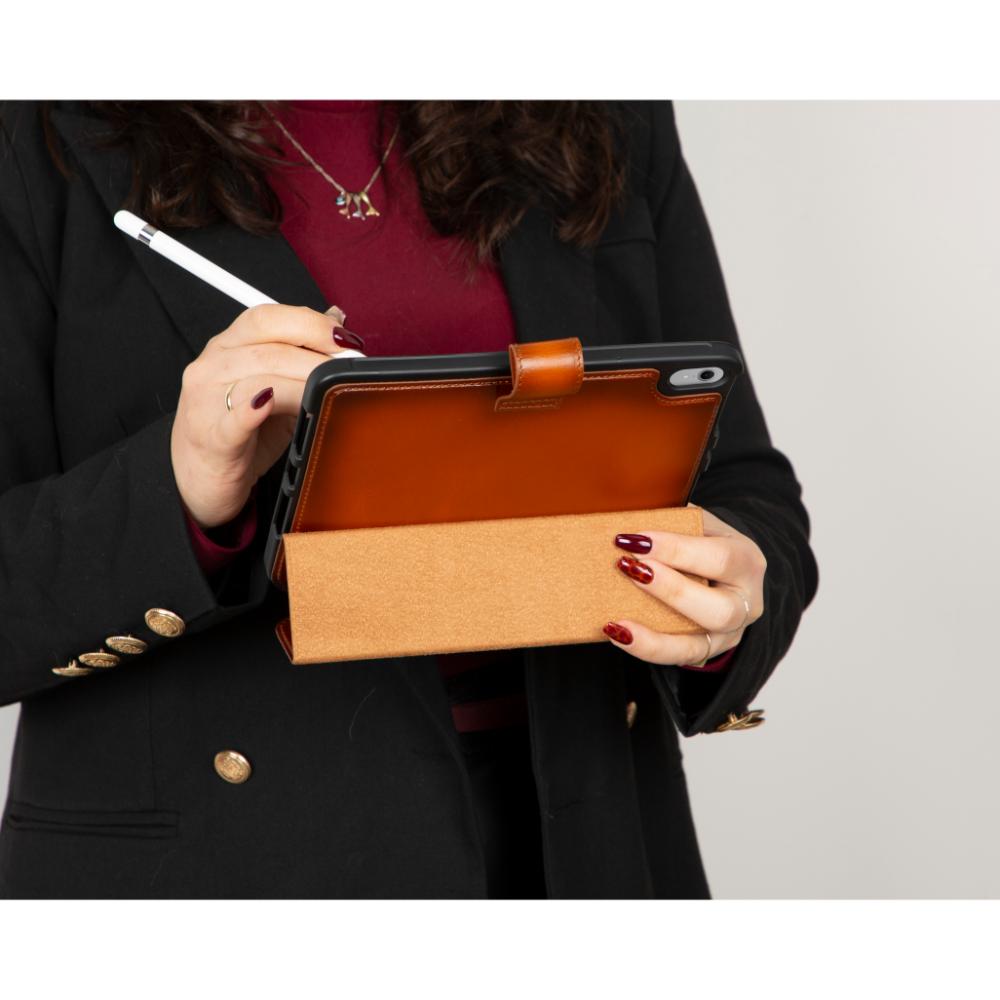 Vortexa Sleek Durable Leather iPad Mini Cover – Impact Resistant
