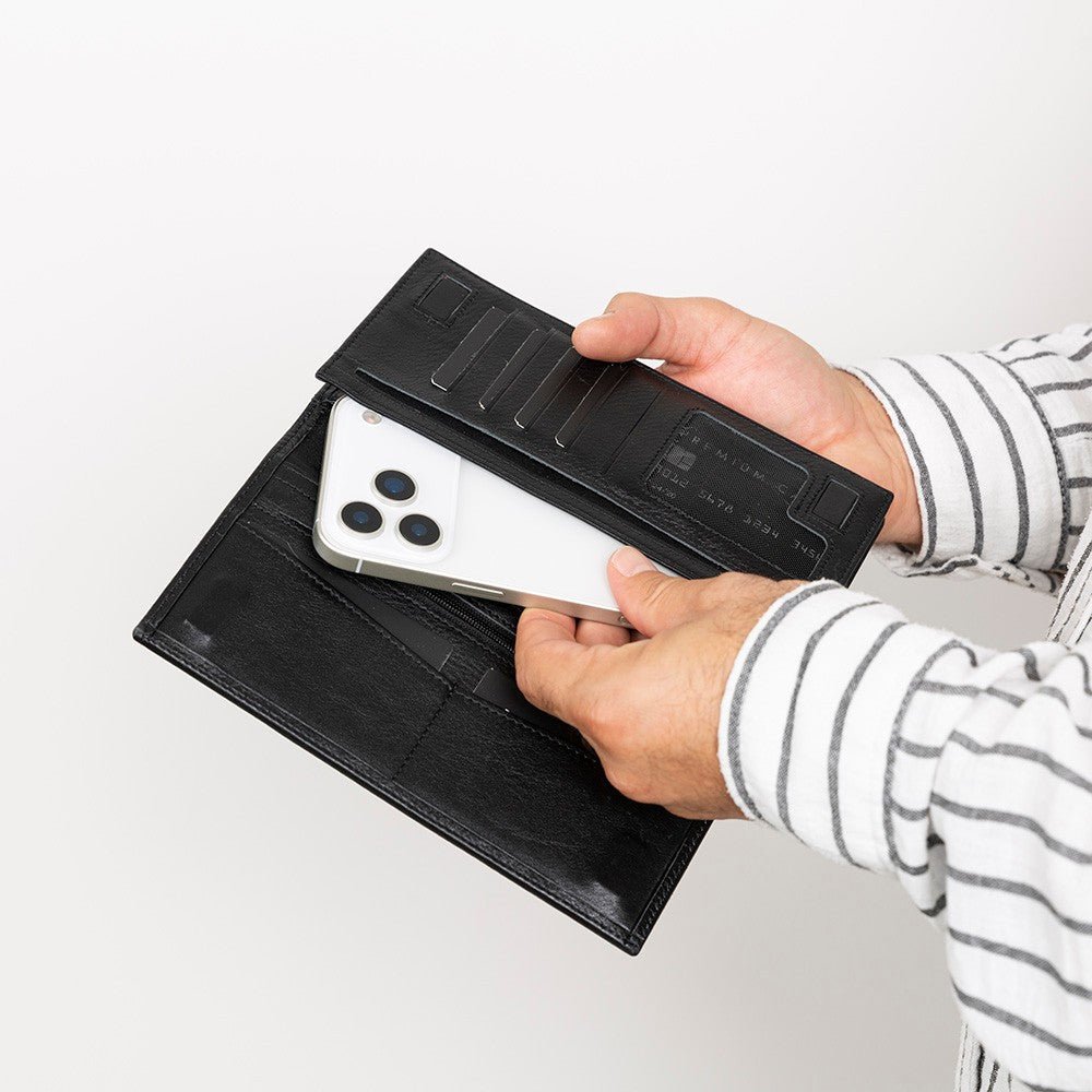 Tenuta Genuine Leather Universal Wallet - Genuine Leather Wallet - Bouletta