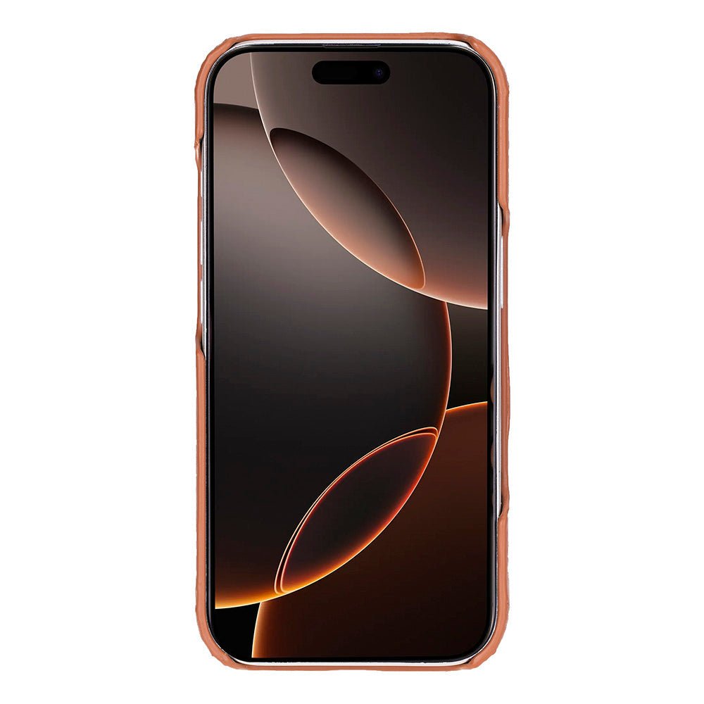 iPhone 17 Pro (6.3") Ultimate Jacket Genuine Leather Case - Apple iPhone 17 pro Genuine Leather Ultimate Jacket Back Cover - Bouletta