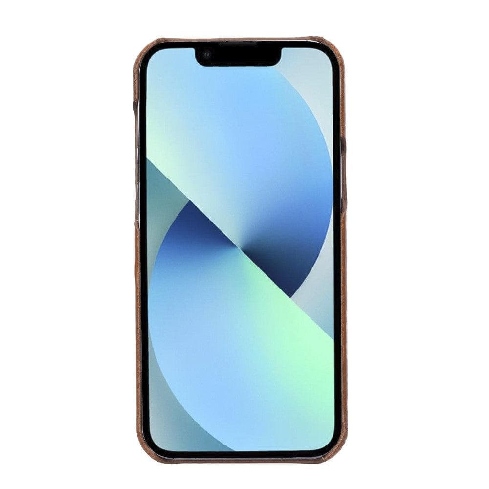 Smartphone with a gradient display on a white background