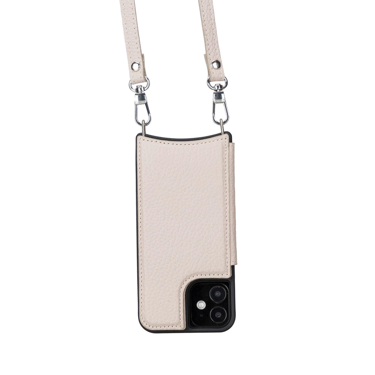 Phone case with a strap on a white background