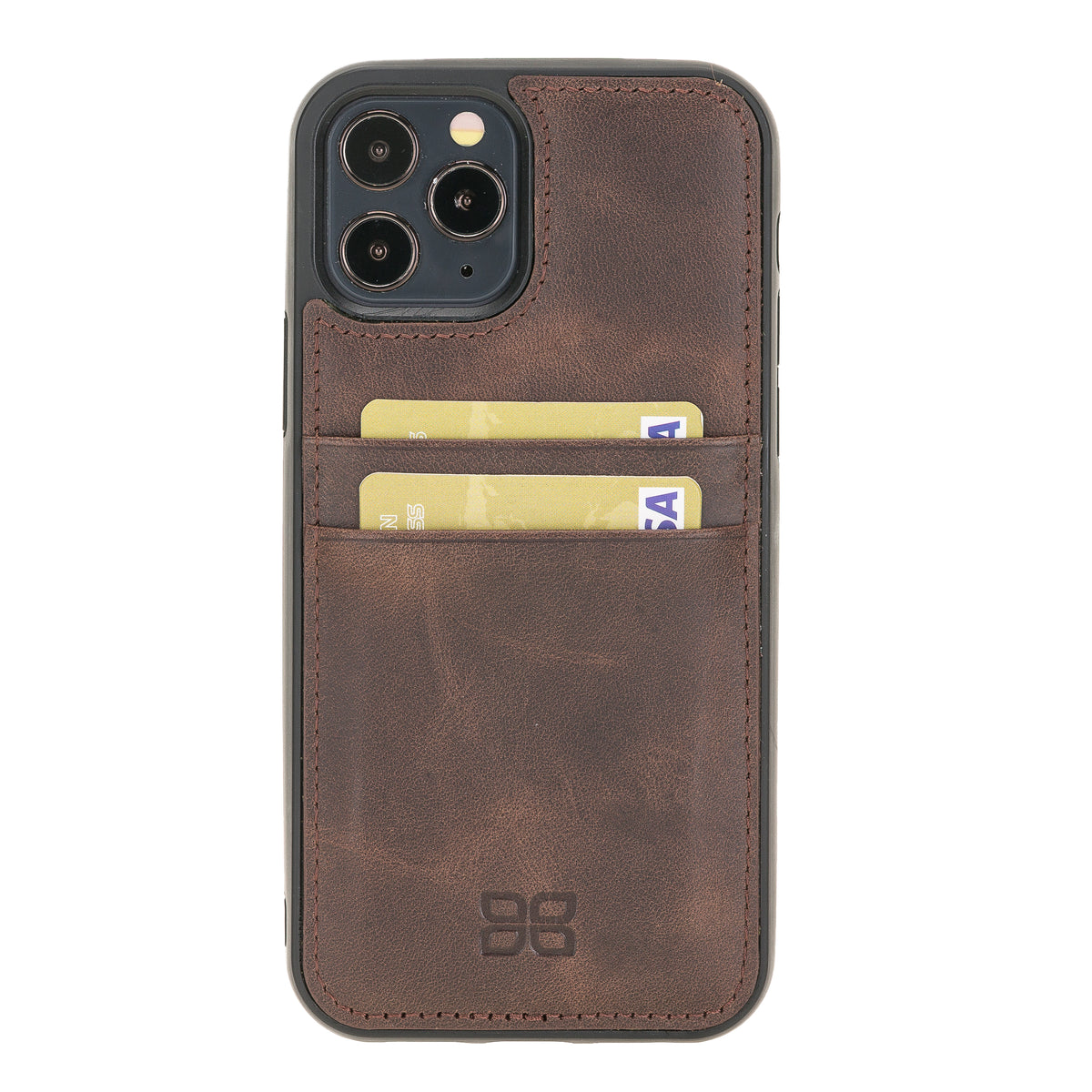 Felix iPhone 11 Series Leather Back Case with Card Holder