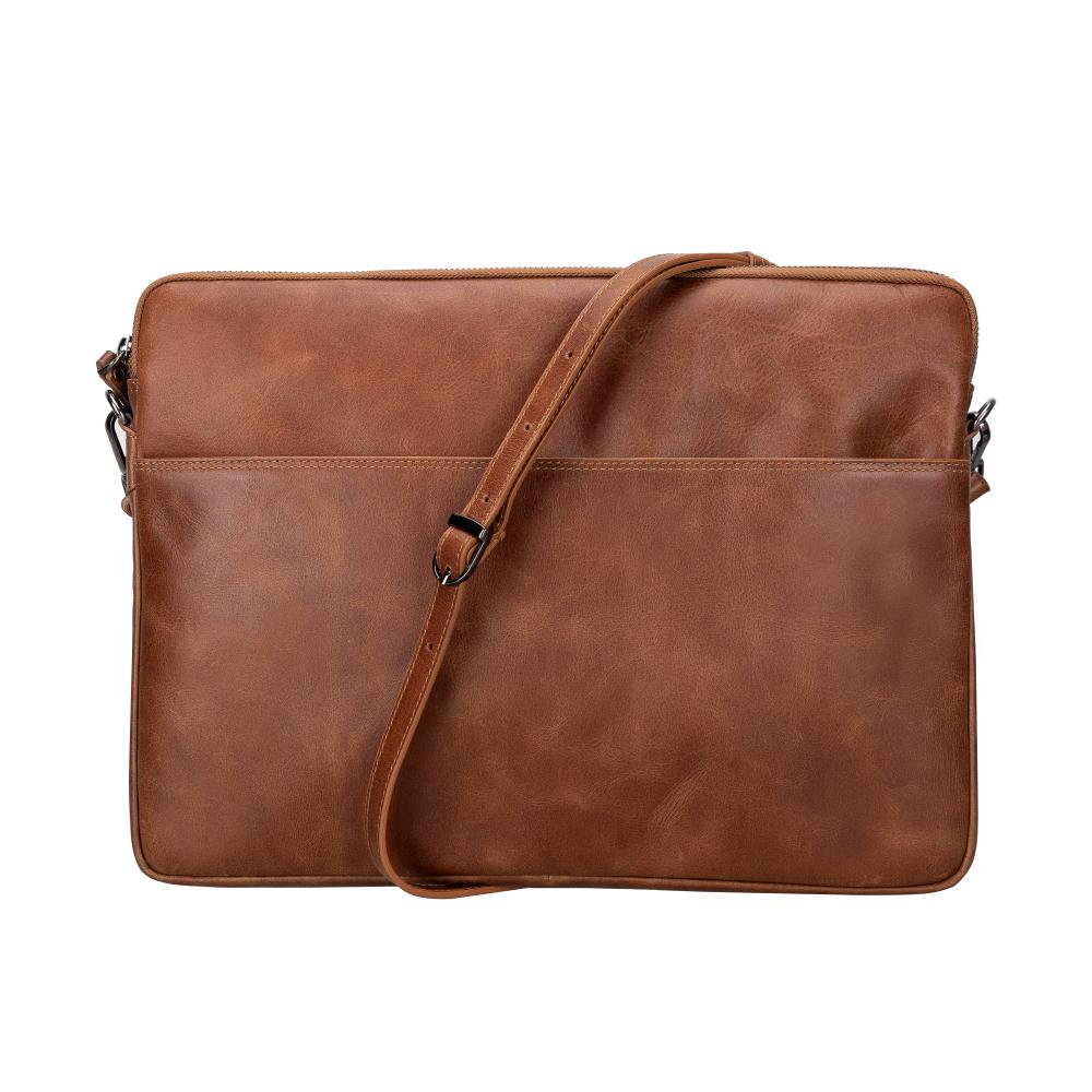 Leeds Slim Leather Laptop Sleeve for 14" and 16"