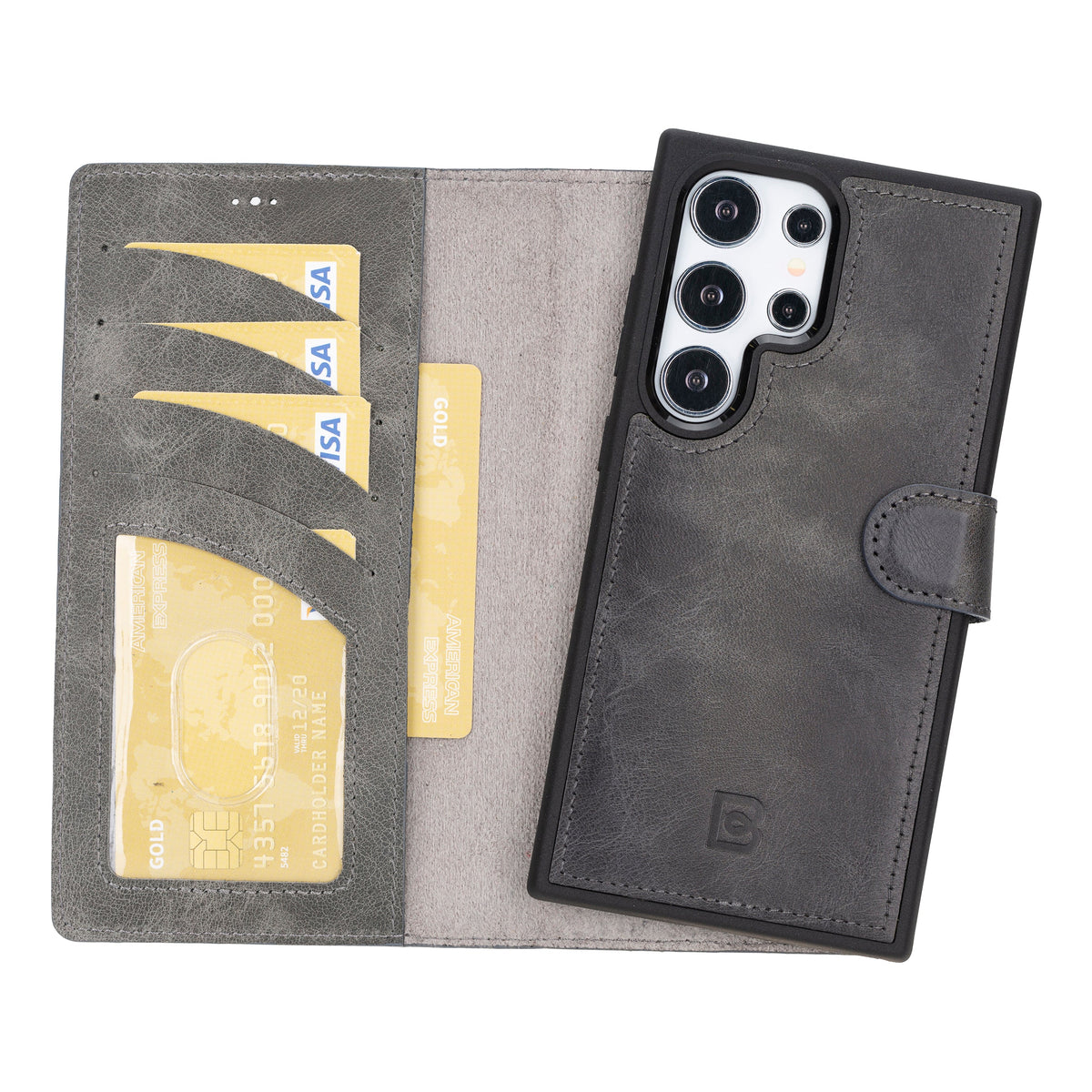 Monaco Samsung Galaxy S24 (6.2") Leather Wallet Case