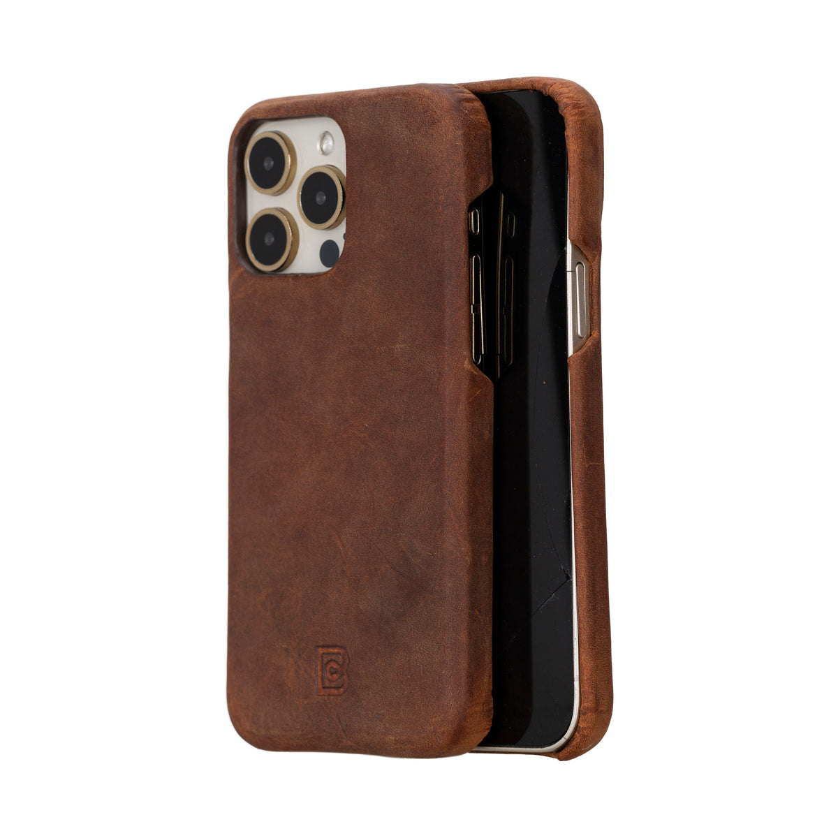 Tours iPhone 16 Pro (6.3") F360 Leather Back Cover