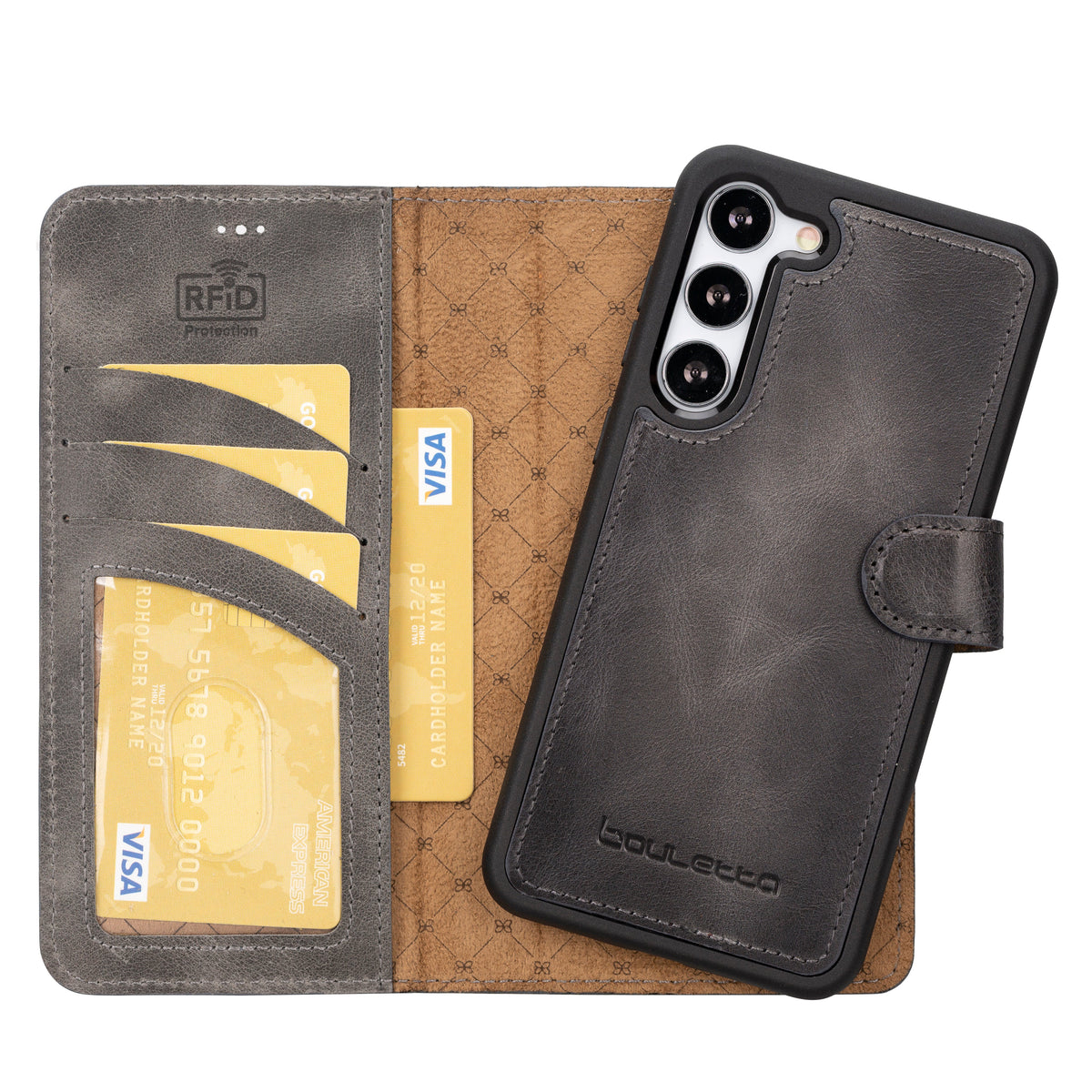 Monaco Samsung Galaxy S25 Plus (6.7") Leather Wallet Case