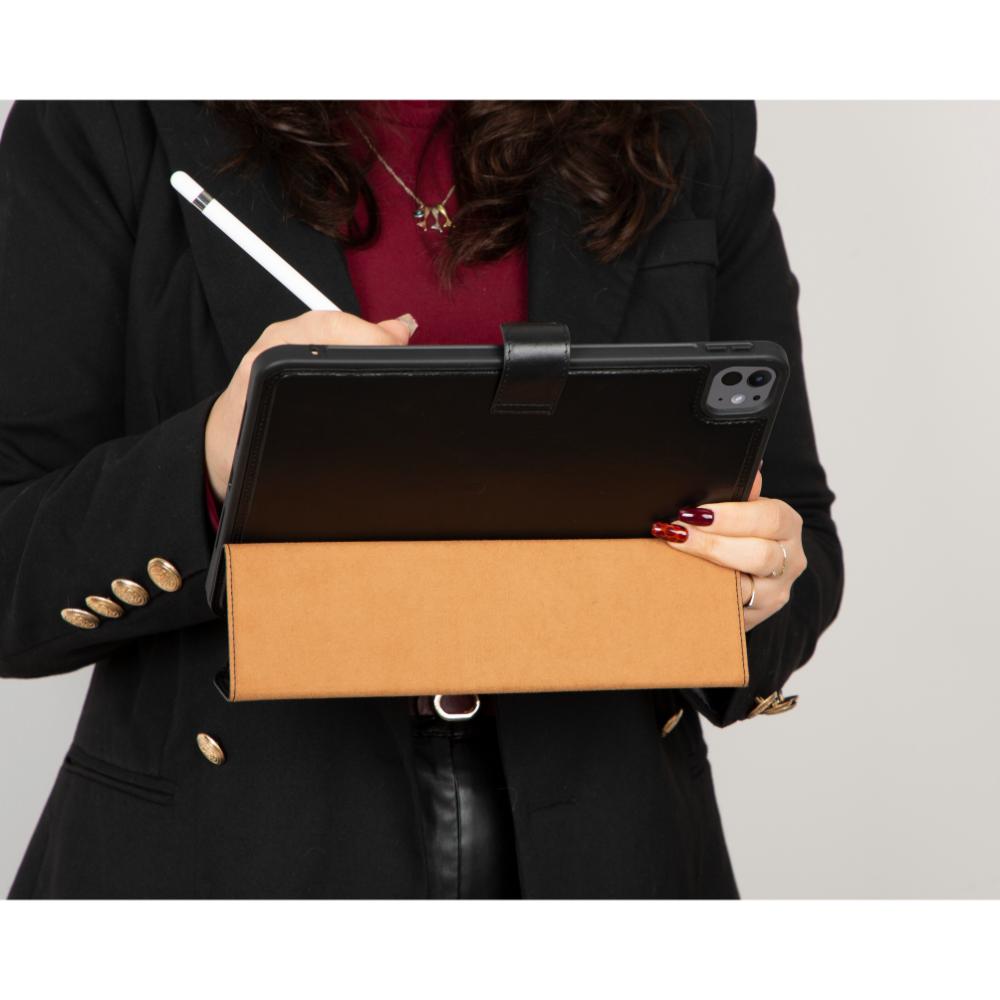 Premium Genuine Leather Protective Case for iPad Pro 11 2024