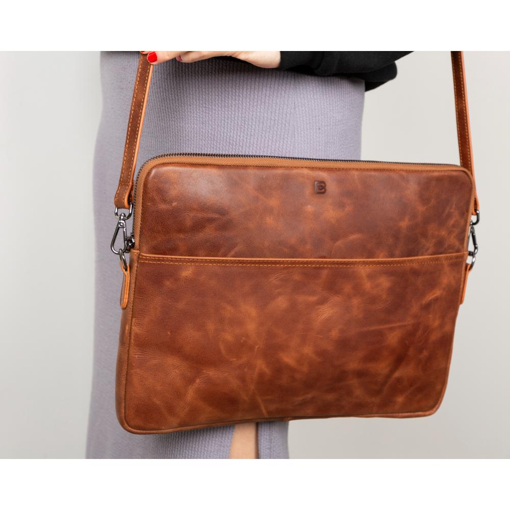 Hamilton Leather Laptop Sleeve for 14" and 16"