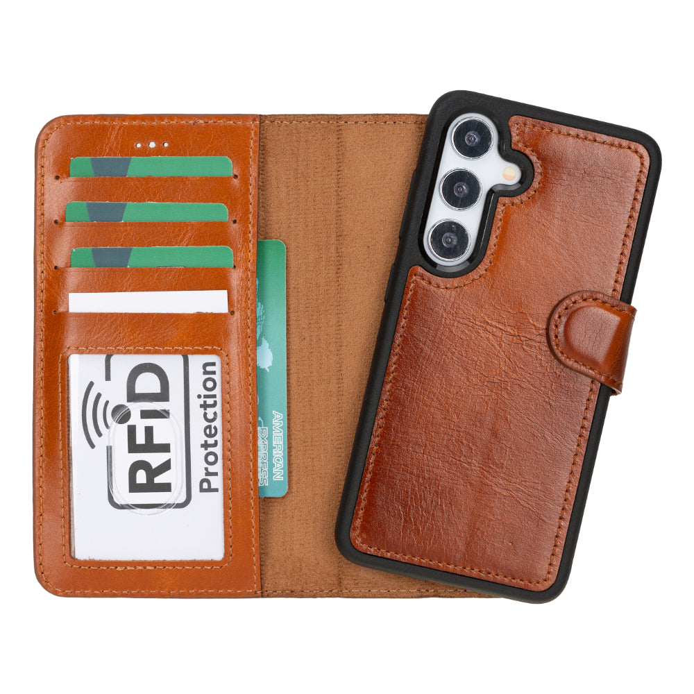 Cannes Samsung Galaxy S25 (6.2") Leather Wallet Case