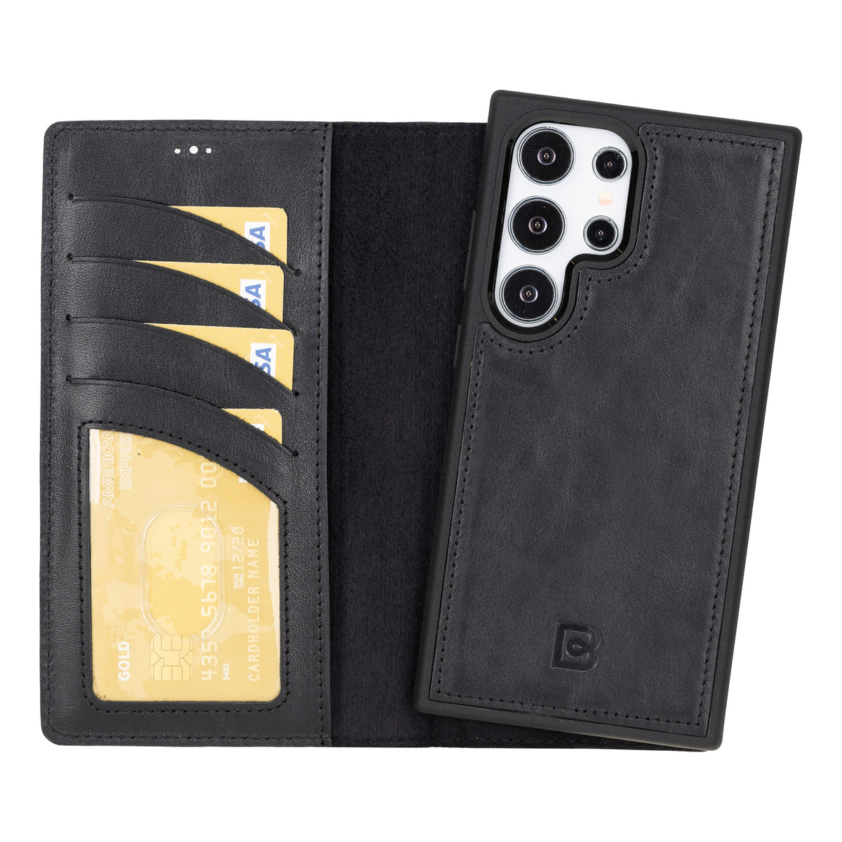 Monaco Samsung Galaxy S24 (6.2") Leather Wallet Case