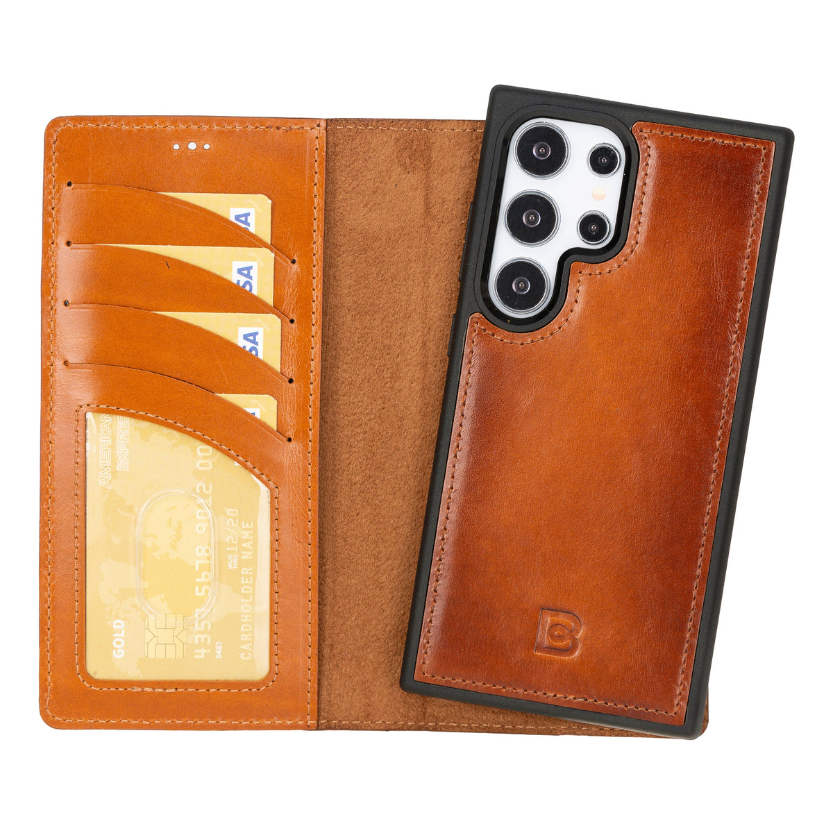 Monaco Samsung Galaxy S24 (6.2") Leather Wallet Case
