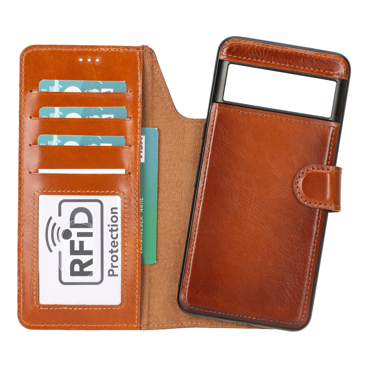 Monaco Google Pixel 10 Leather Wallet Case