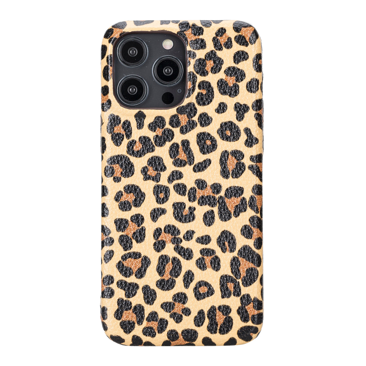 Rock iPhone 14 Plus (6,7") Echtleder-Rückseite 