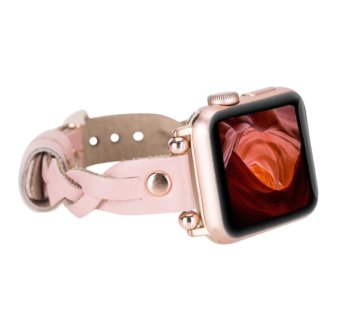 Wanda Braided  Fitbit Leather Watch Band