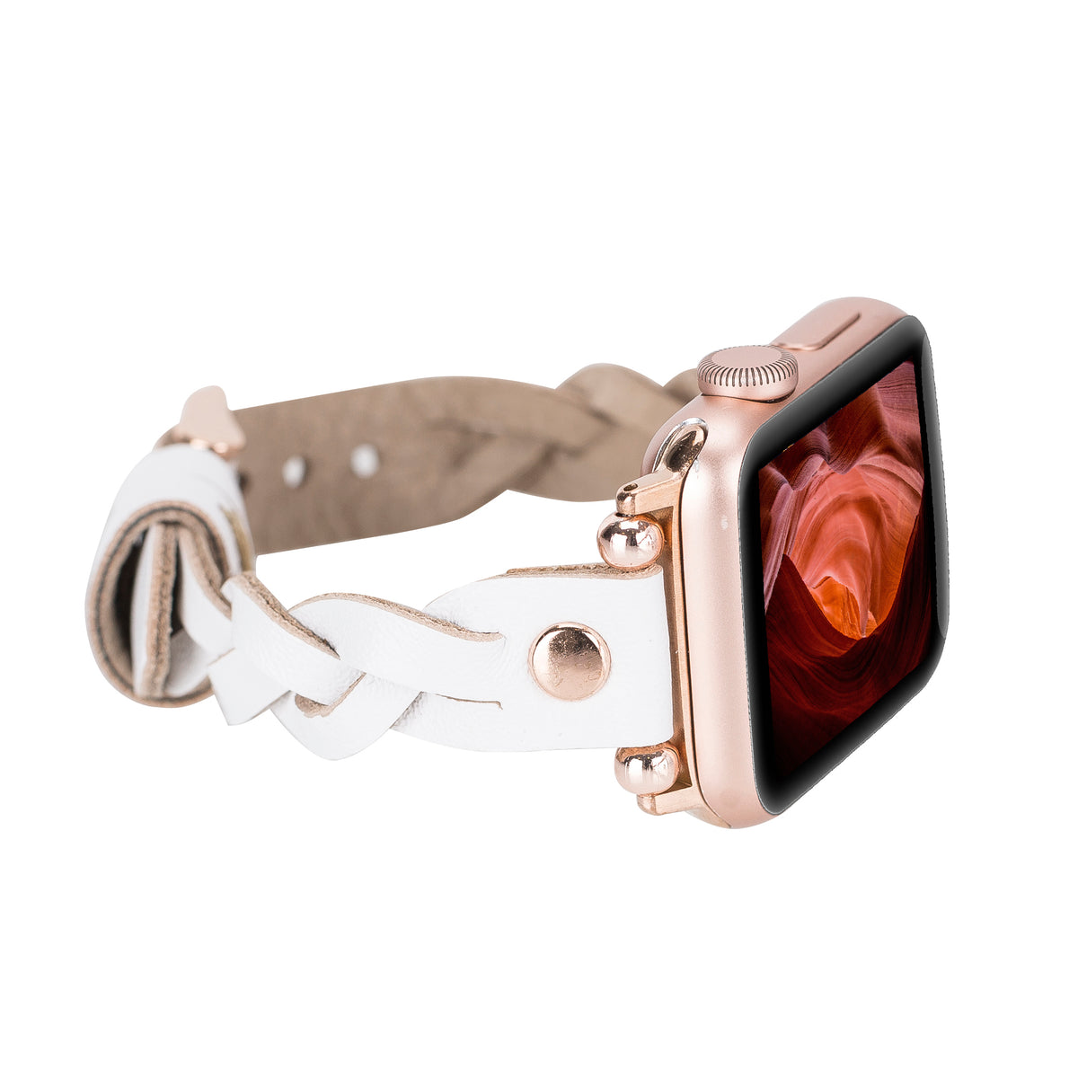 Wanda Geflochtenes Apple iWatch Lederarmband