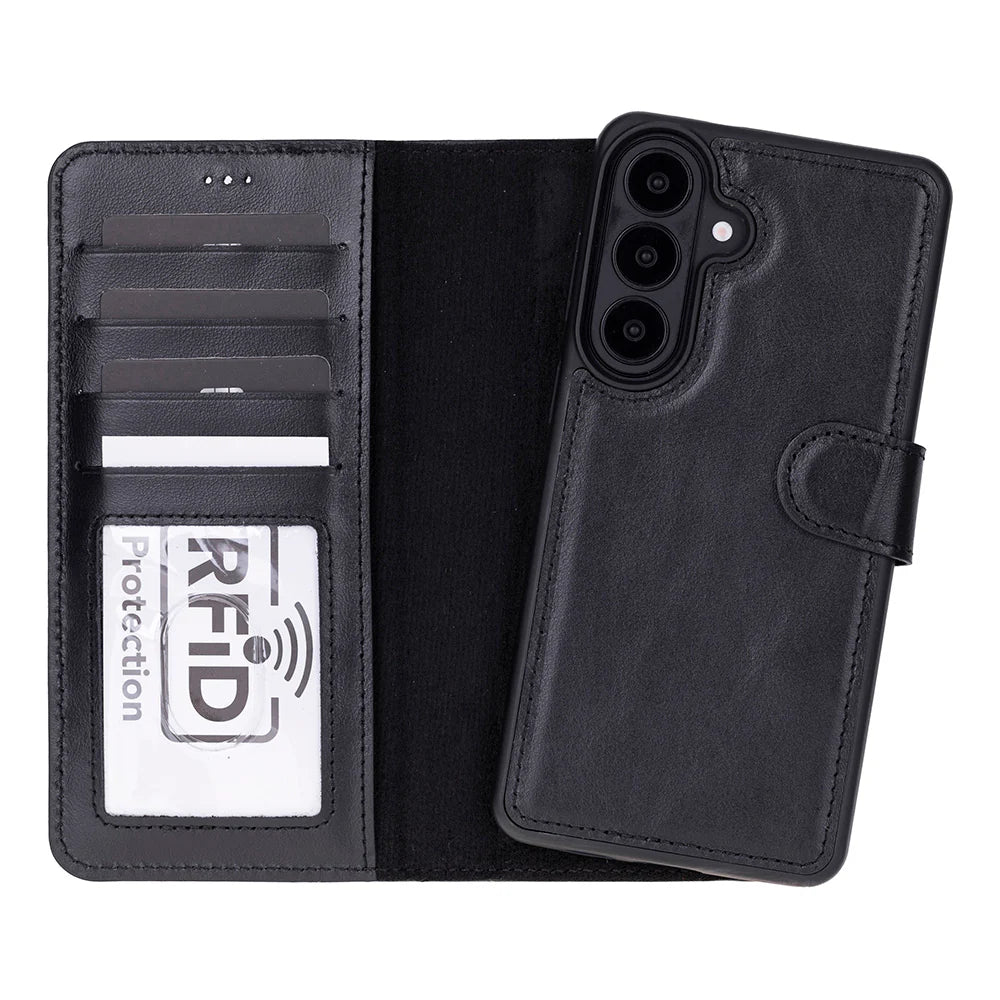 Cannes Samsung Galaxy S26 Plus (6.7") Leder-Klapphülle