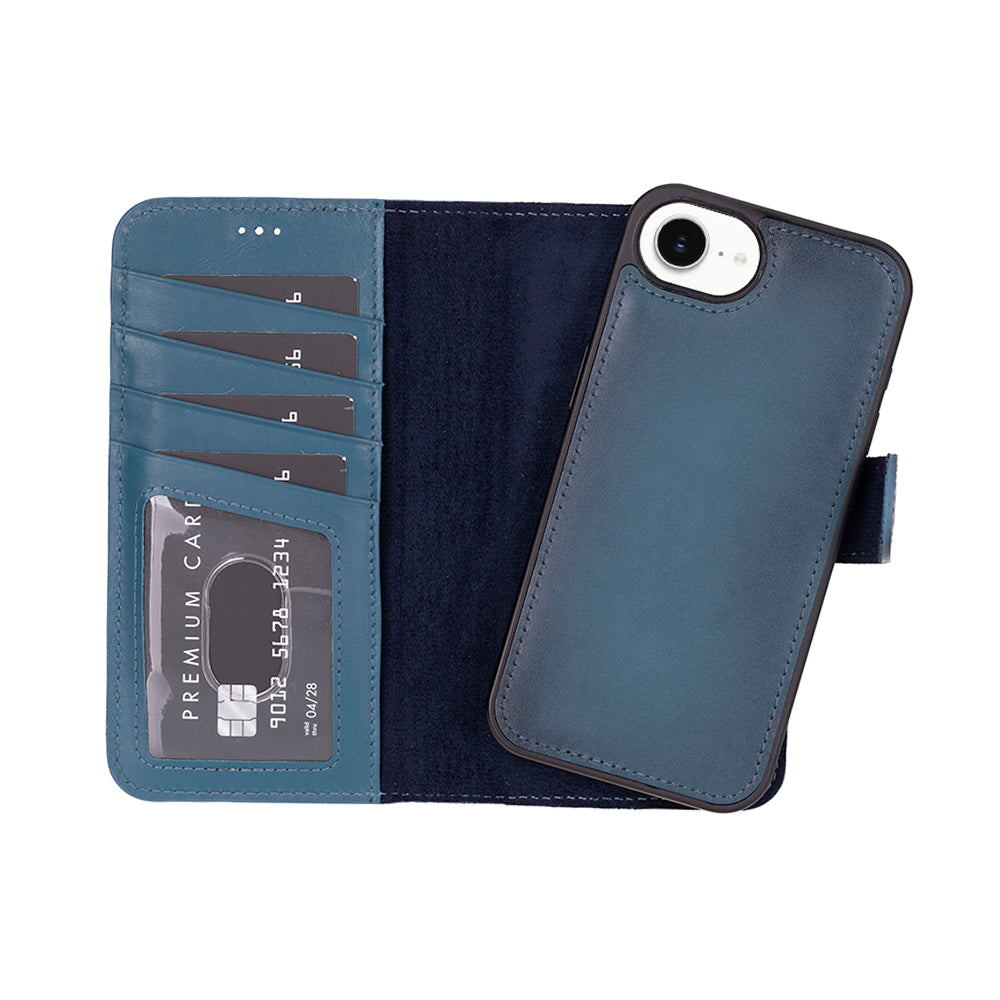 Cannes iPhone 16E Leather Wallet Case