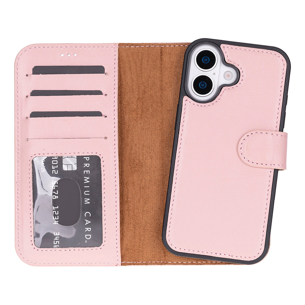 Cannes iPhone 17 (6.3") Leather Wallet Case