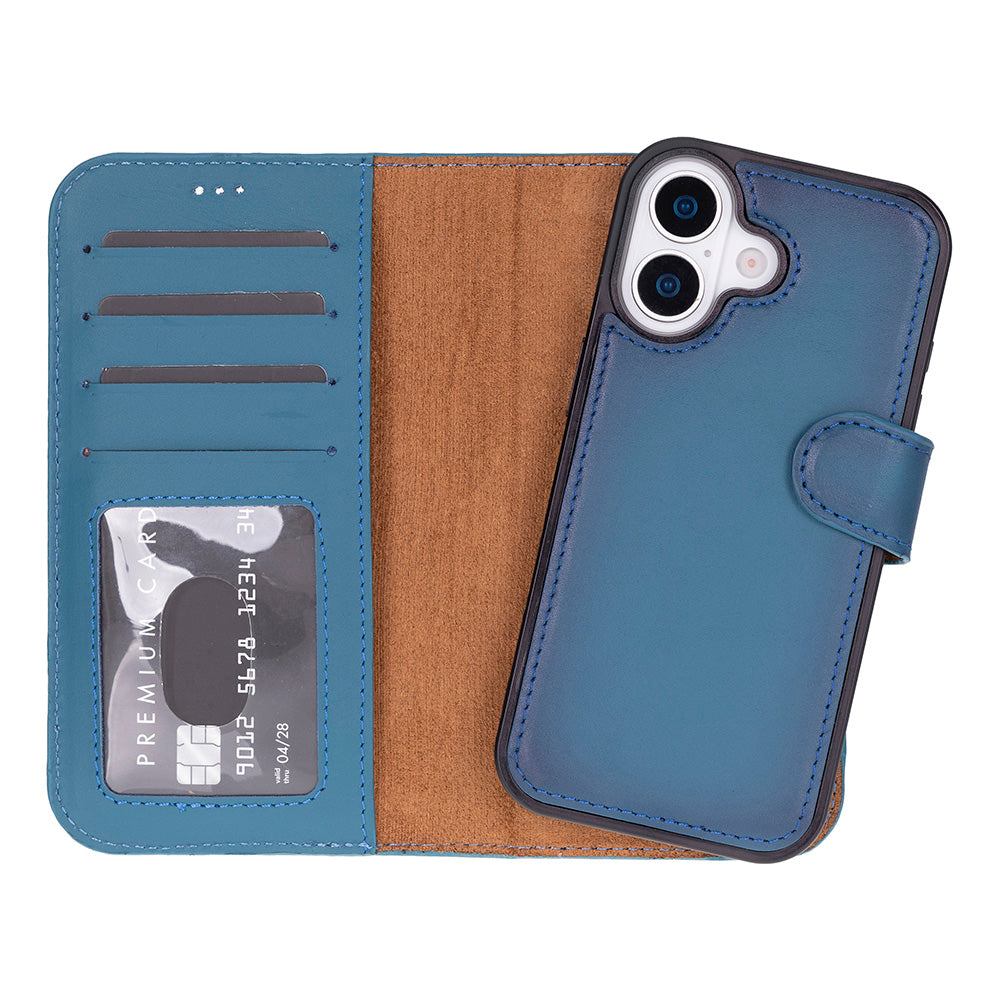 Cannes iPhone 17 (6.3") Leather Wallet Case