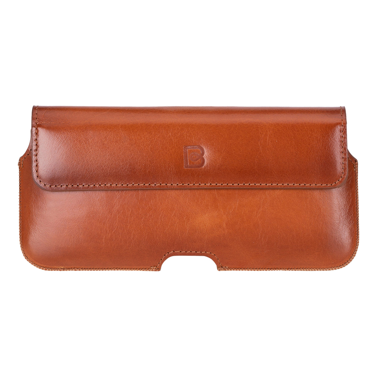 Aslant Belt iPhone 16 Pro (6.3") Leather Case