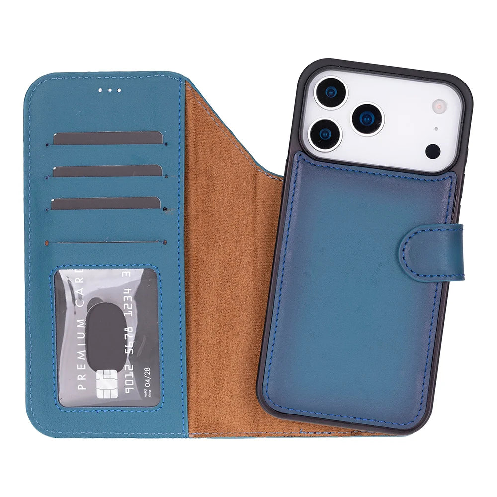 Monaco iPhone 18 Pro Max (6.9") Leather Wallet Case
