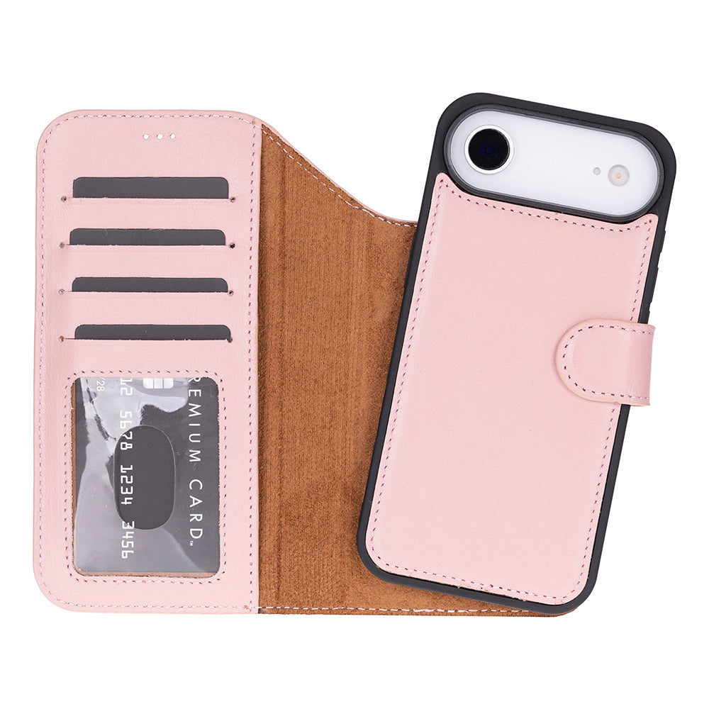 Monaco iPhone 17 Air (6.5") Leather Wallet Case