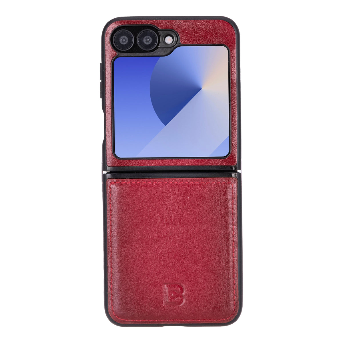 Louve Samsung Galaxy Z Flip 6 Leather Back Cover Case