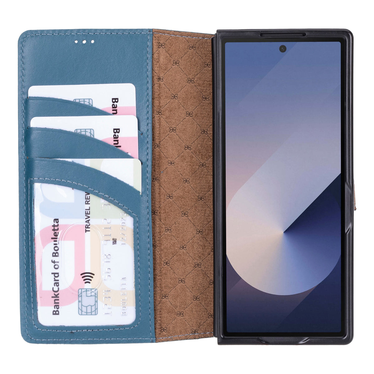 Louve Samsung Galaxy Z Fold 6 Leder-Wallet-Hülle