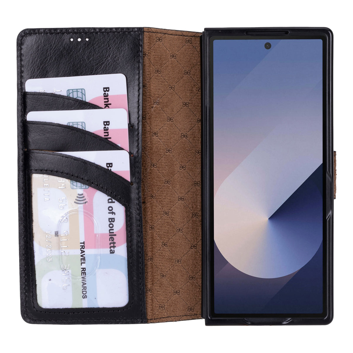 Louve Samsung Galaxy Z Fold 6 Leder-Wallet-Hülle