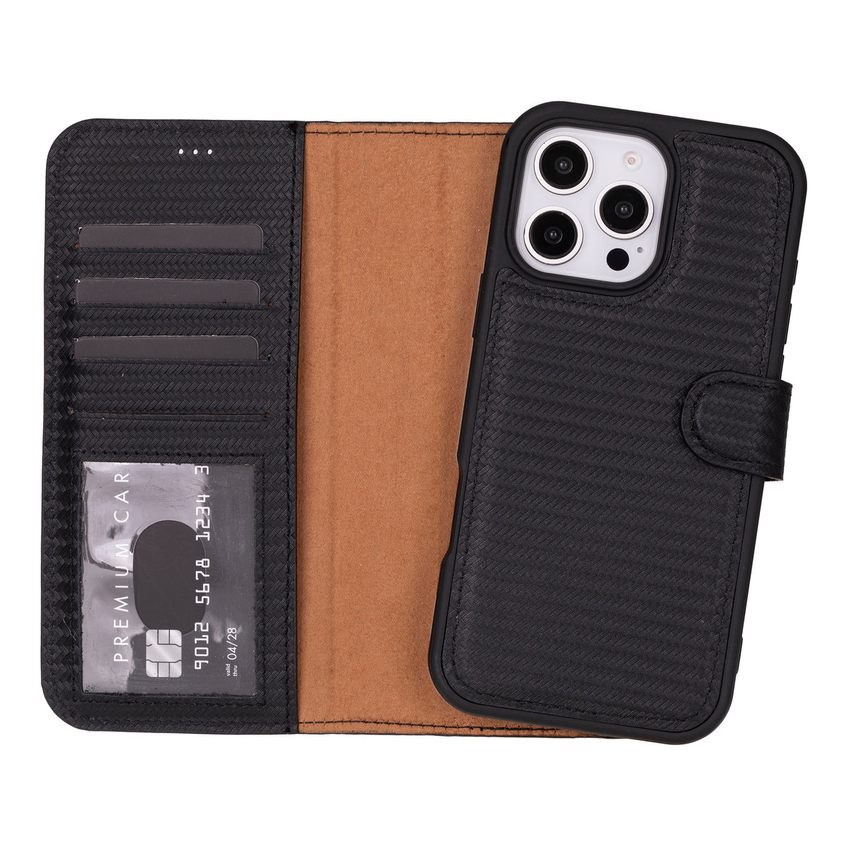 Nebula iPhone 16 Pro (6.3") Leather Wallet Case