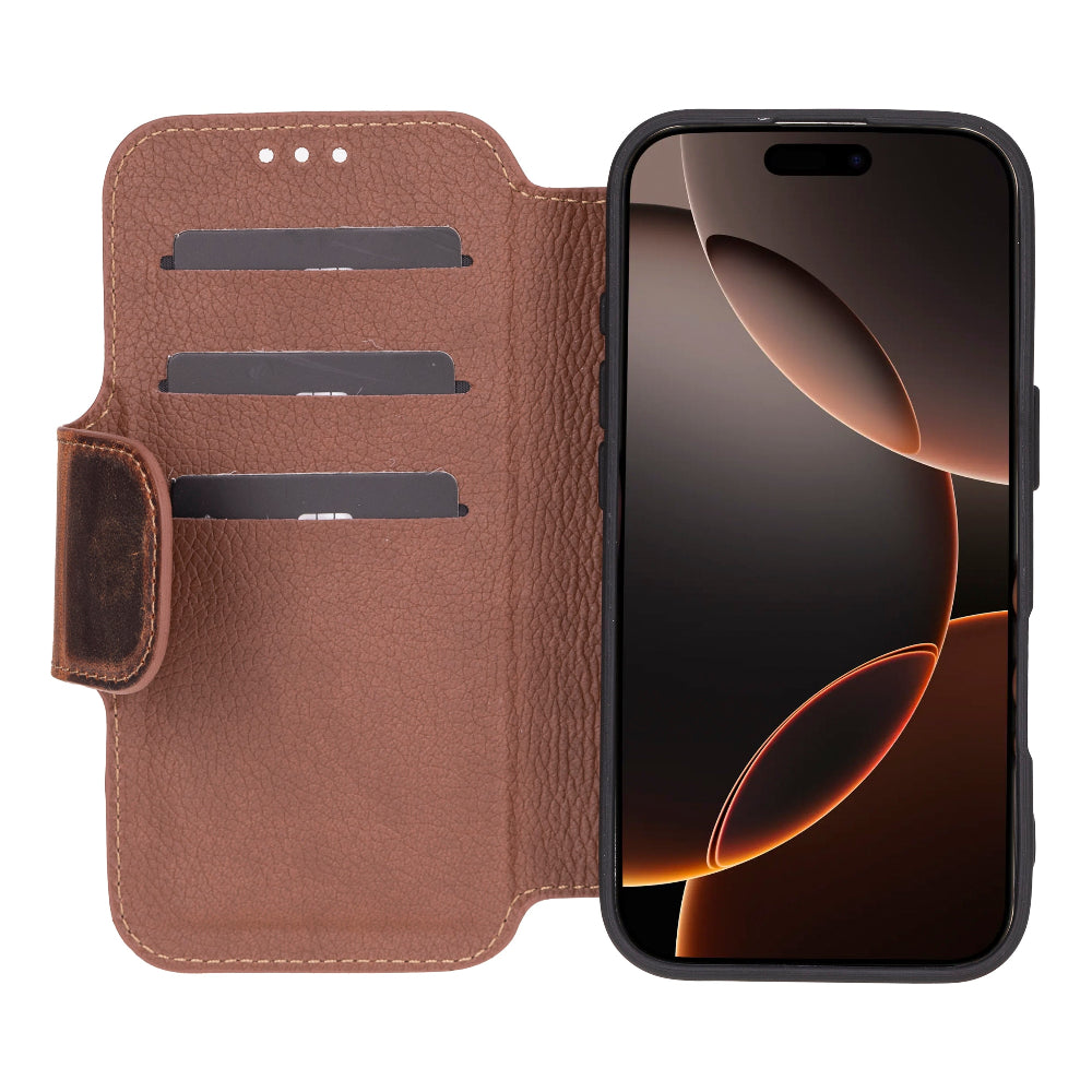 Firenze iPhone 16 Pro Max (6.9") Leather Folio Case
