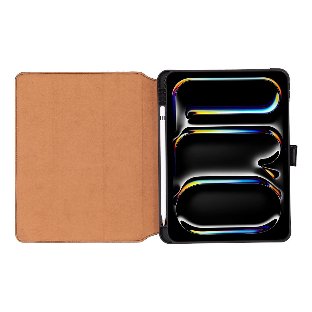 Vortexa Leather iPad Pro 11" (2024) Case with Pen Holder