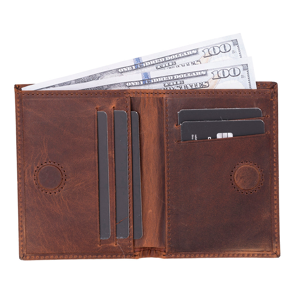 Portefeuille Nigra en cuir véritable pour homme
