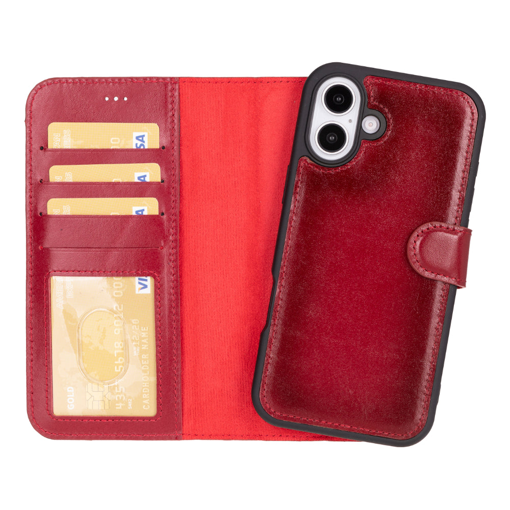 Nebula iPhone 16 (6.1") Leather Wallet Case