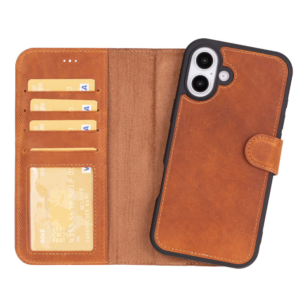 Nebula iPhone 16 Plus (6.7") Leather Wallet Case