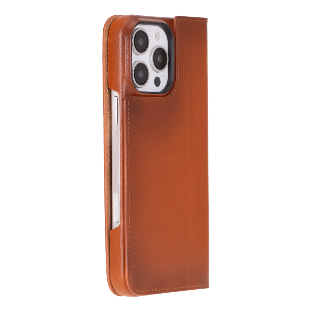 Sonat iPhone 16 Pro Max (6.9") Leather Folio Wallet Case