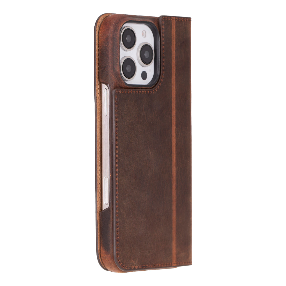 Sonat iPhone 16 Pro Max (6.9") Leather Folio Wallet Case