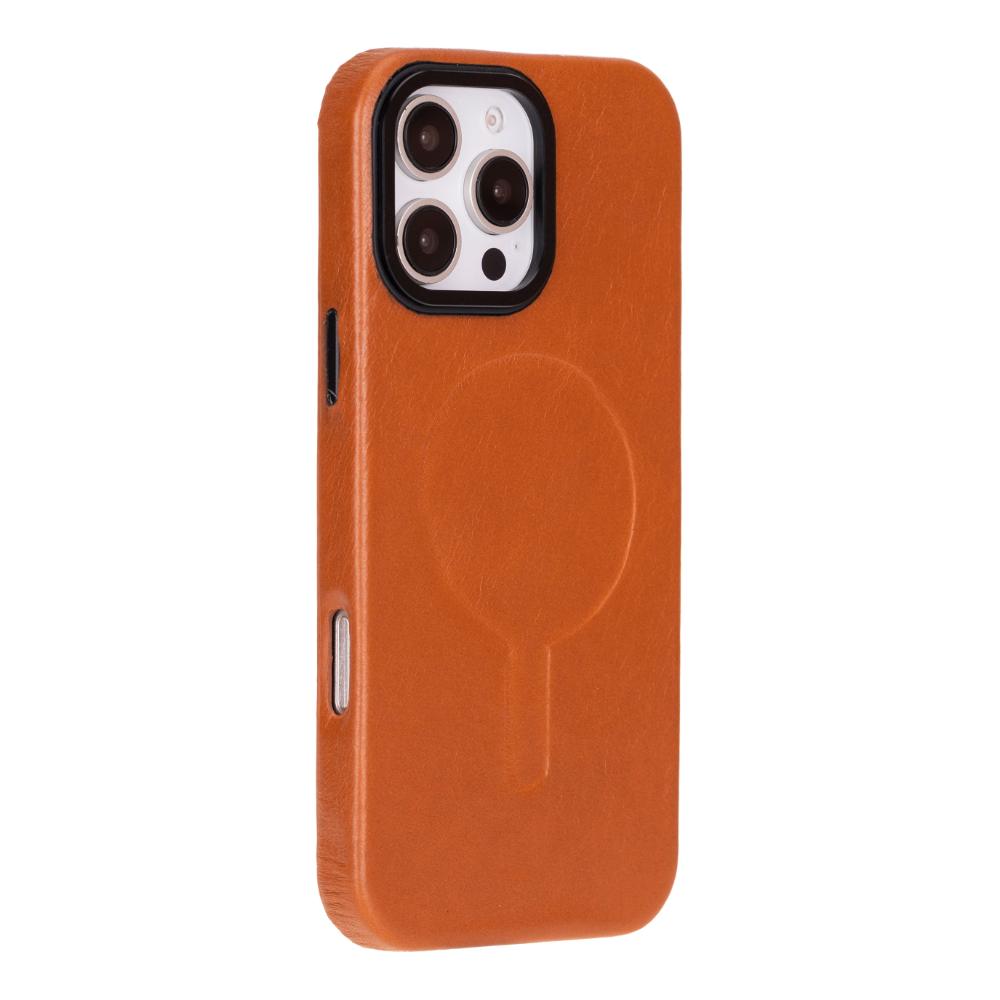Vento iPhone 16 Pro (6.3") Genuine Leather Snap on Case