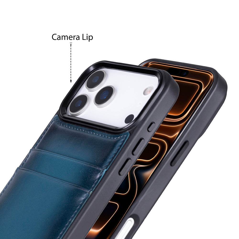Phone case with a focus on the camera lip design