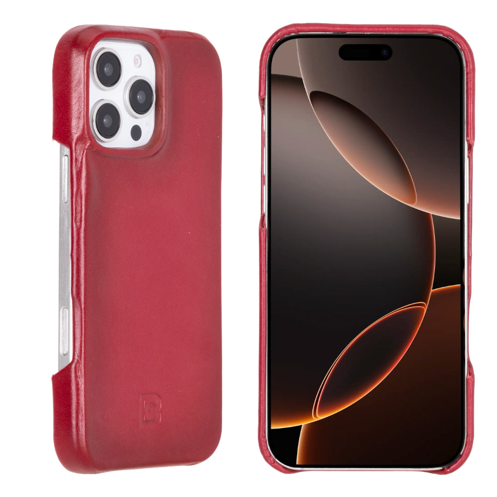Tours iPhone 16 Pro (6.3") F360 Leather Back Cover