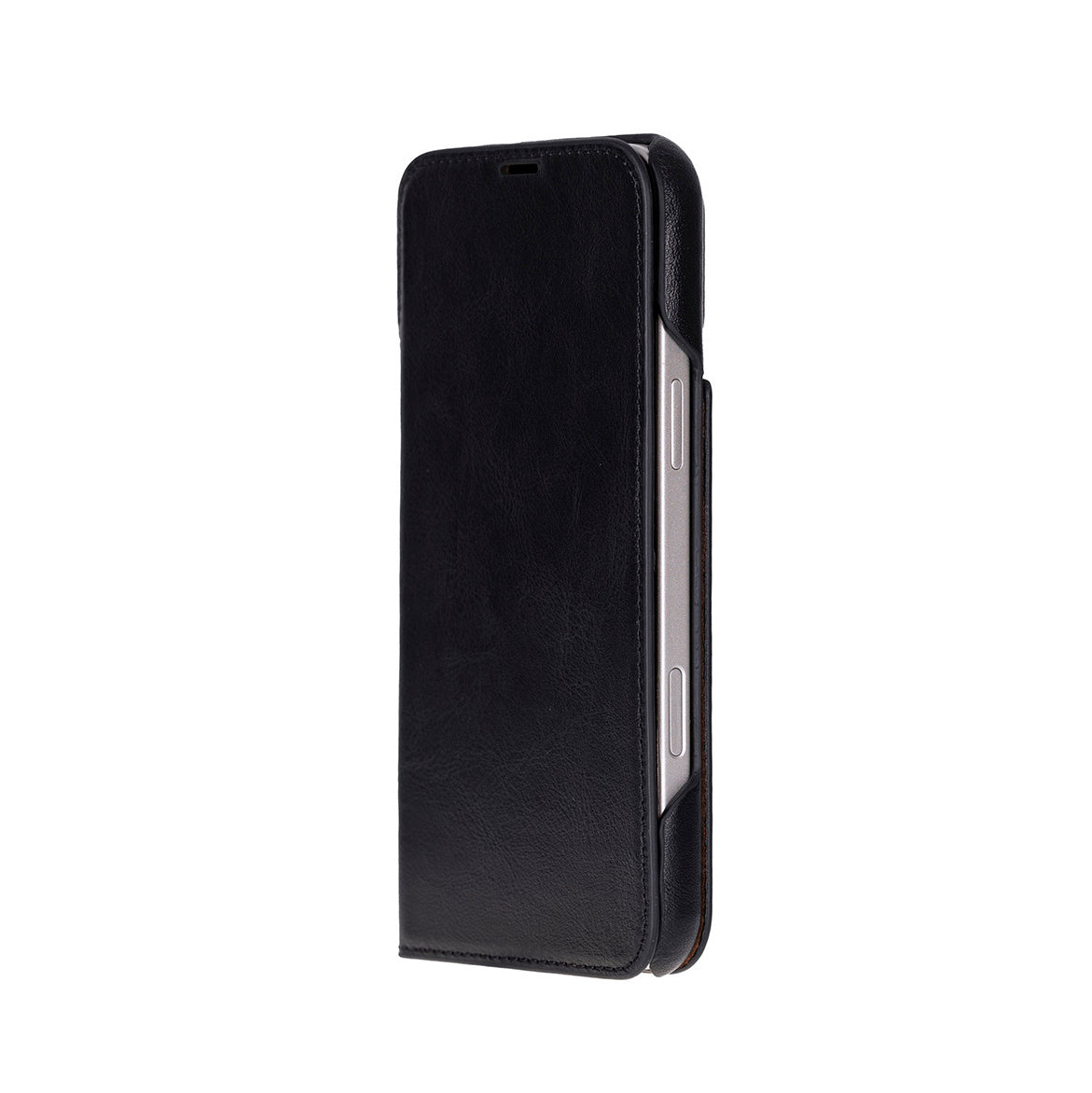 Black phone 17 case on a white background