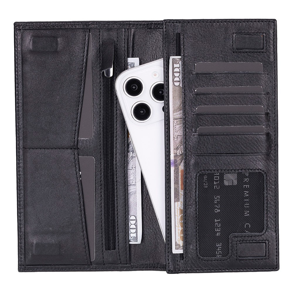 Tenuta Genuine Leather Universal Wallet - Genuine Leather Wallet - Bouletta