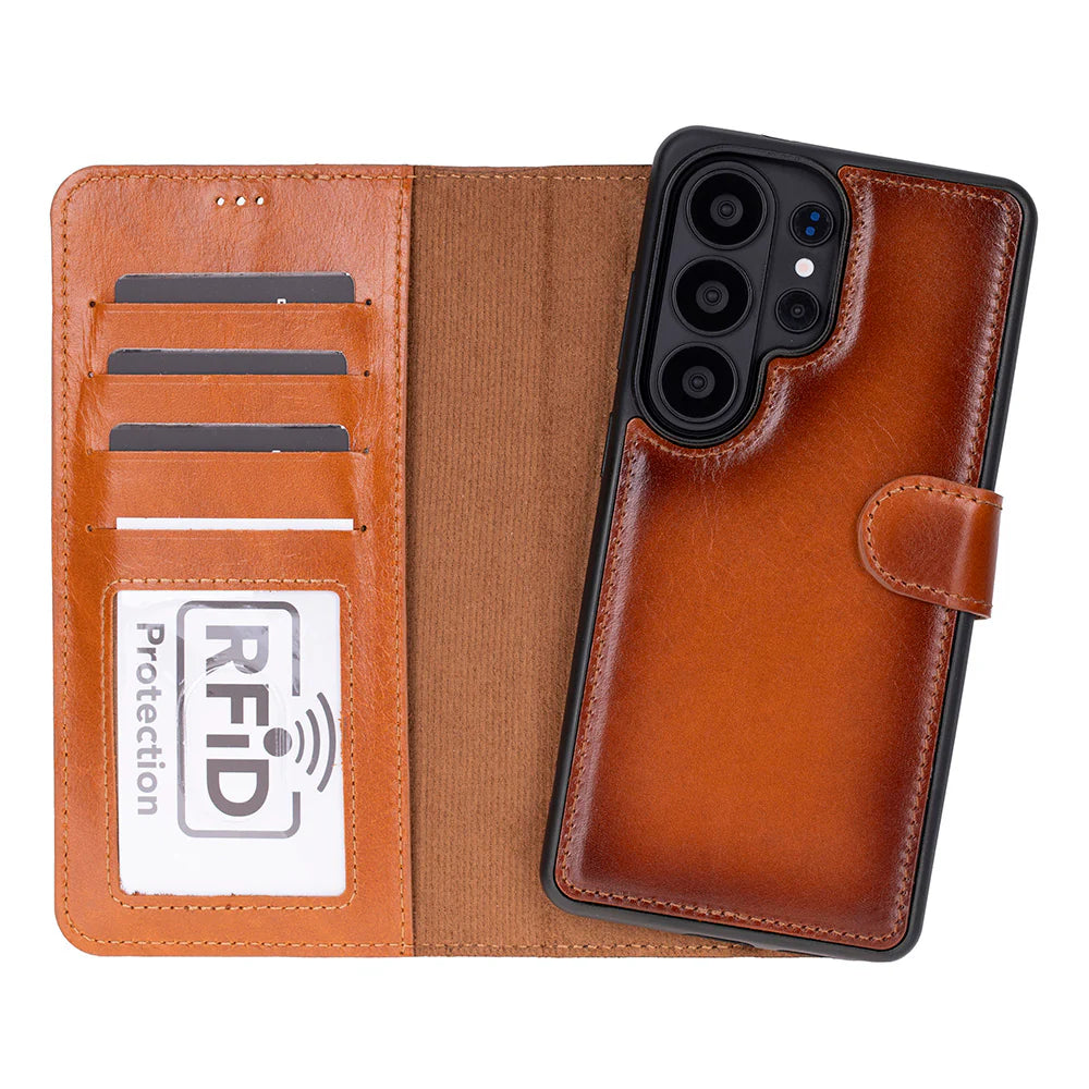 Cannes Leder-Klapphülle für Samsung Galaxy S26 Ultra (6.9")
