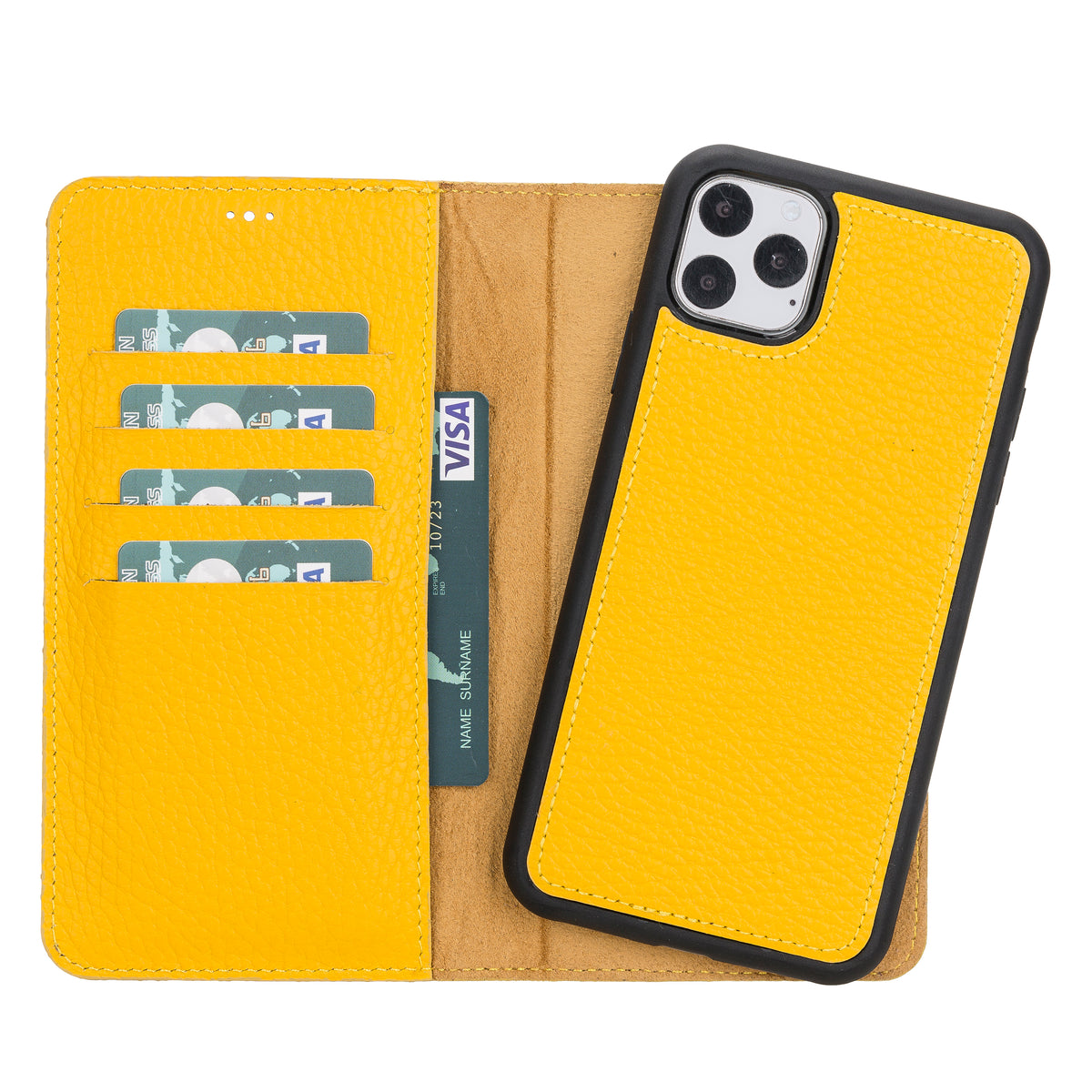 Barchello iPhone 11 Pro Max (6.5") Leather Wallet Case