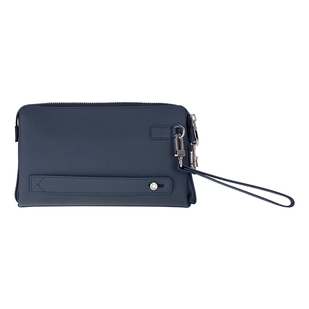 Lupus Leather Clutch Bag