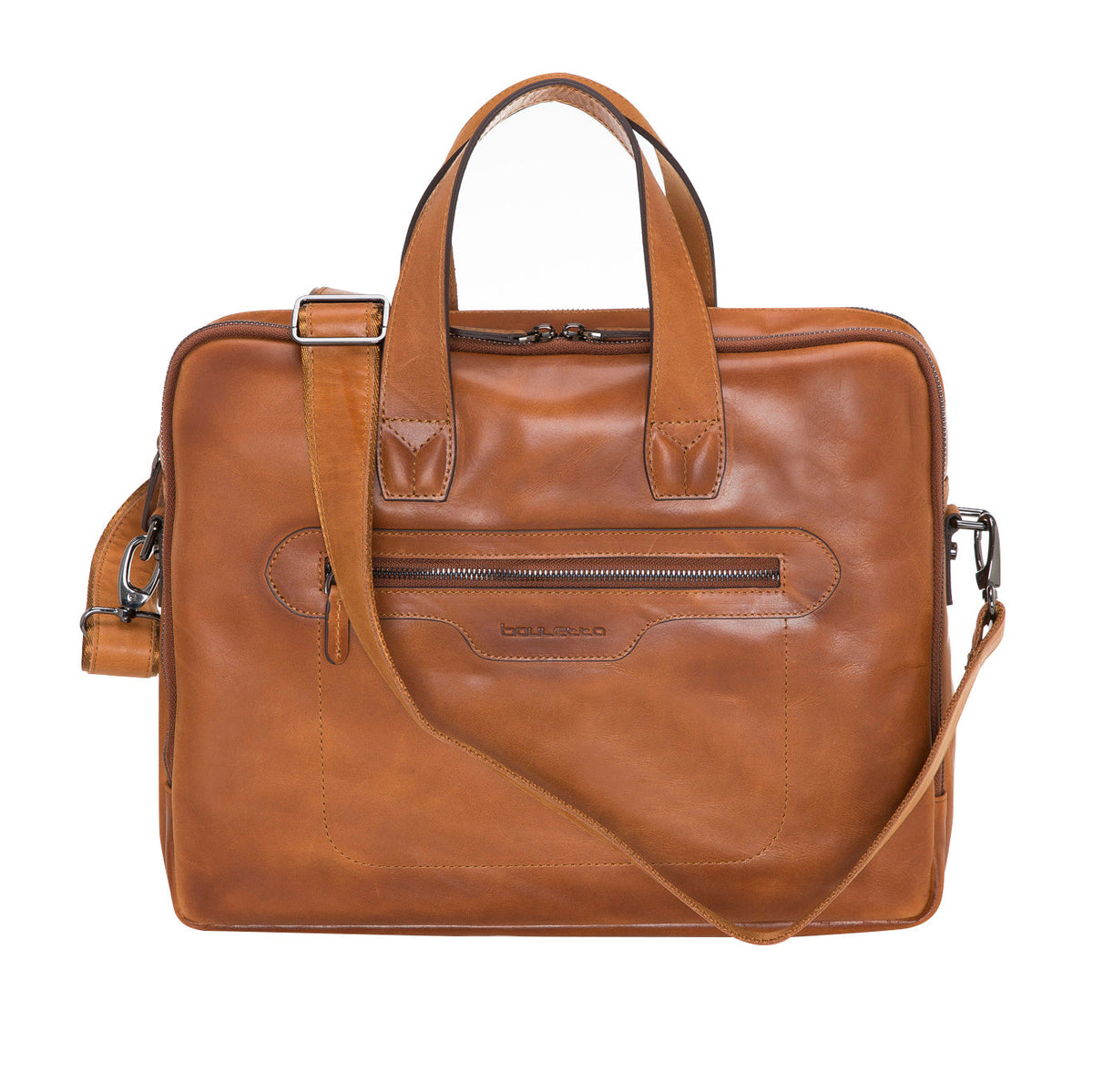 Luxentra 16" Leather Business Briefcase