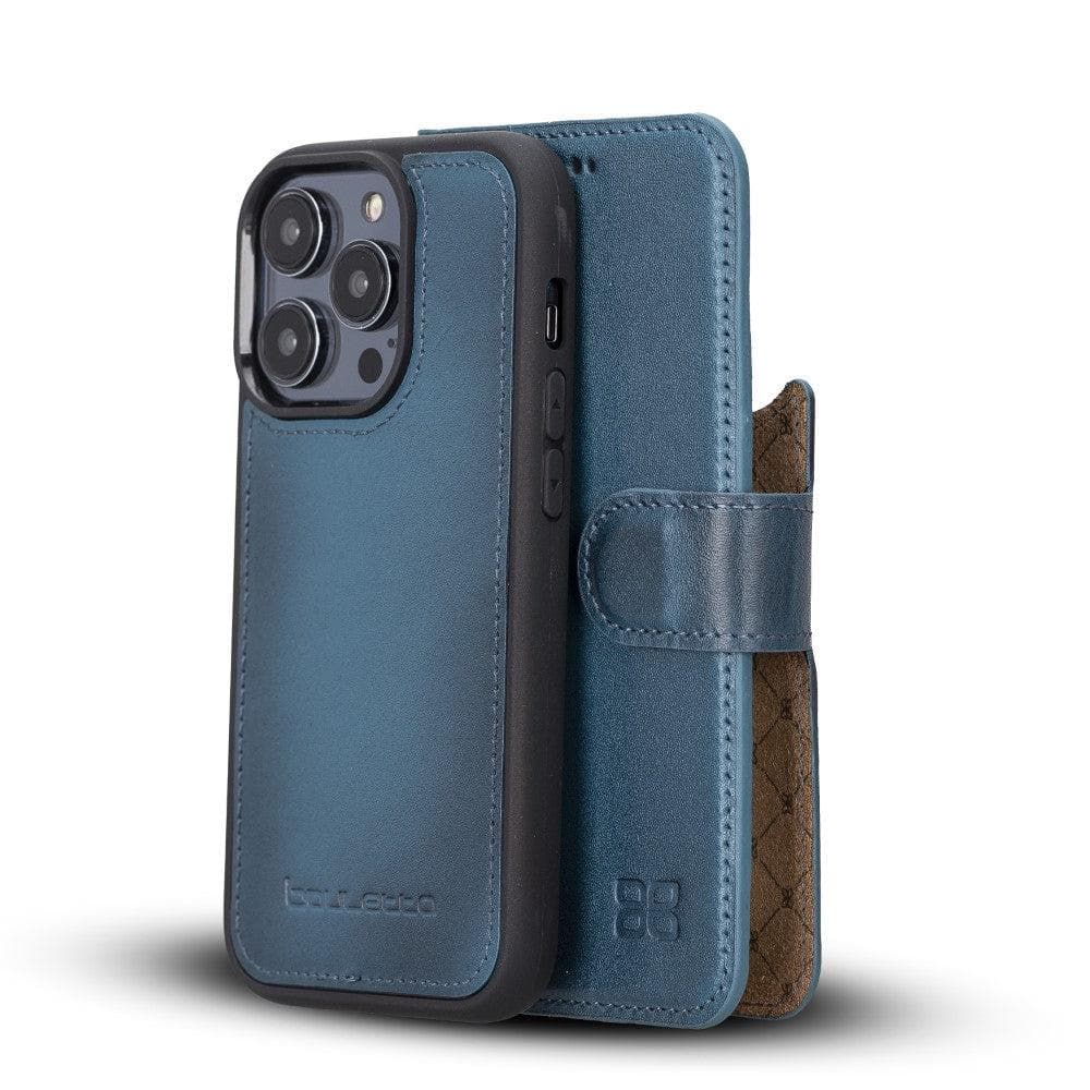 Monaco iPhone 14 Pro (6.1") Leather Wallet Case
