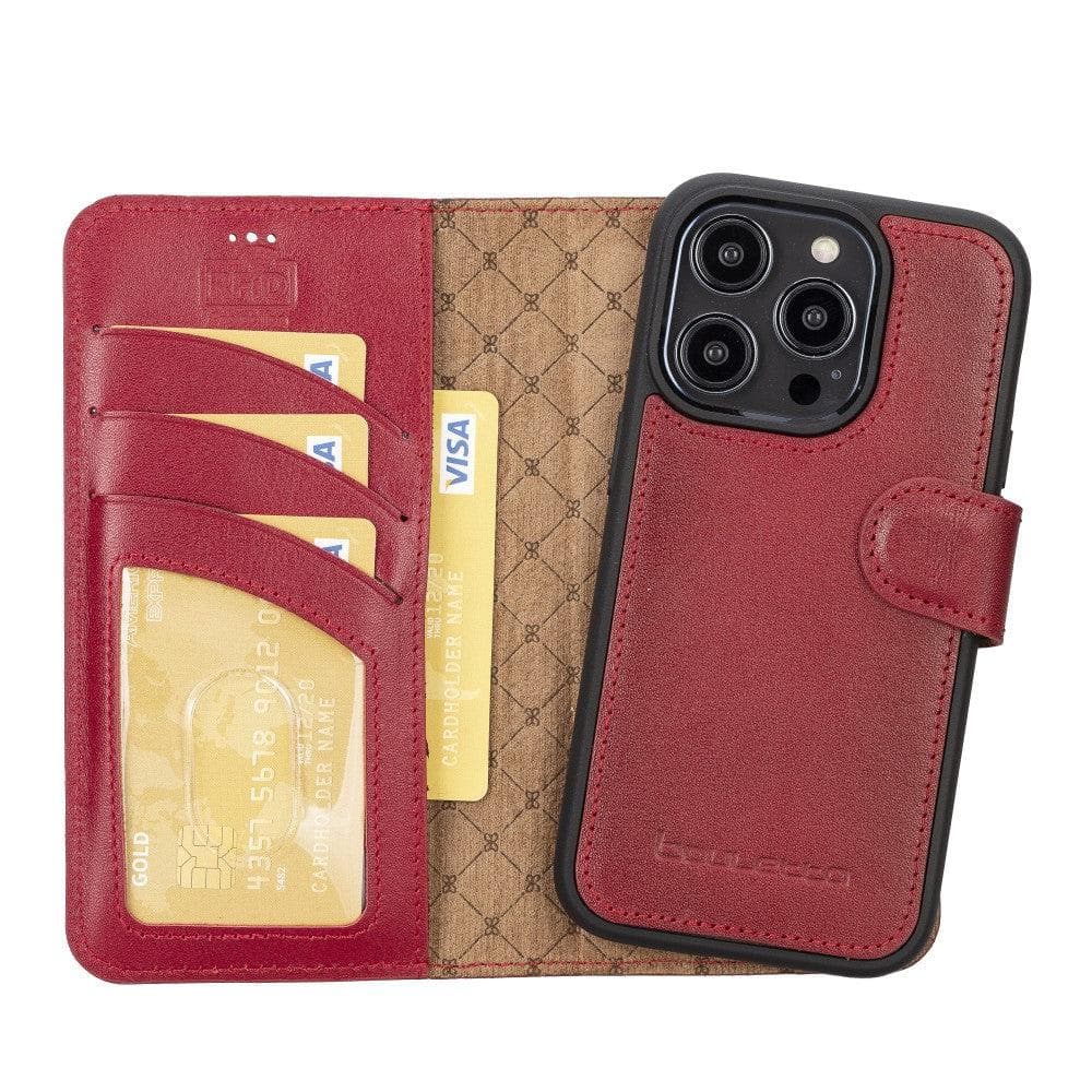 Monaco iPhone 14 Pro Max (6.7") Leather Wallet Case