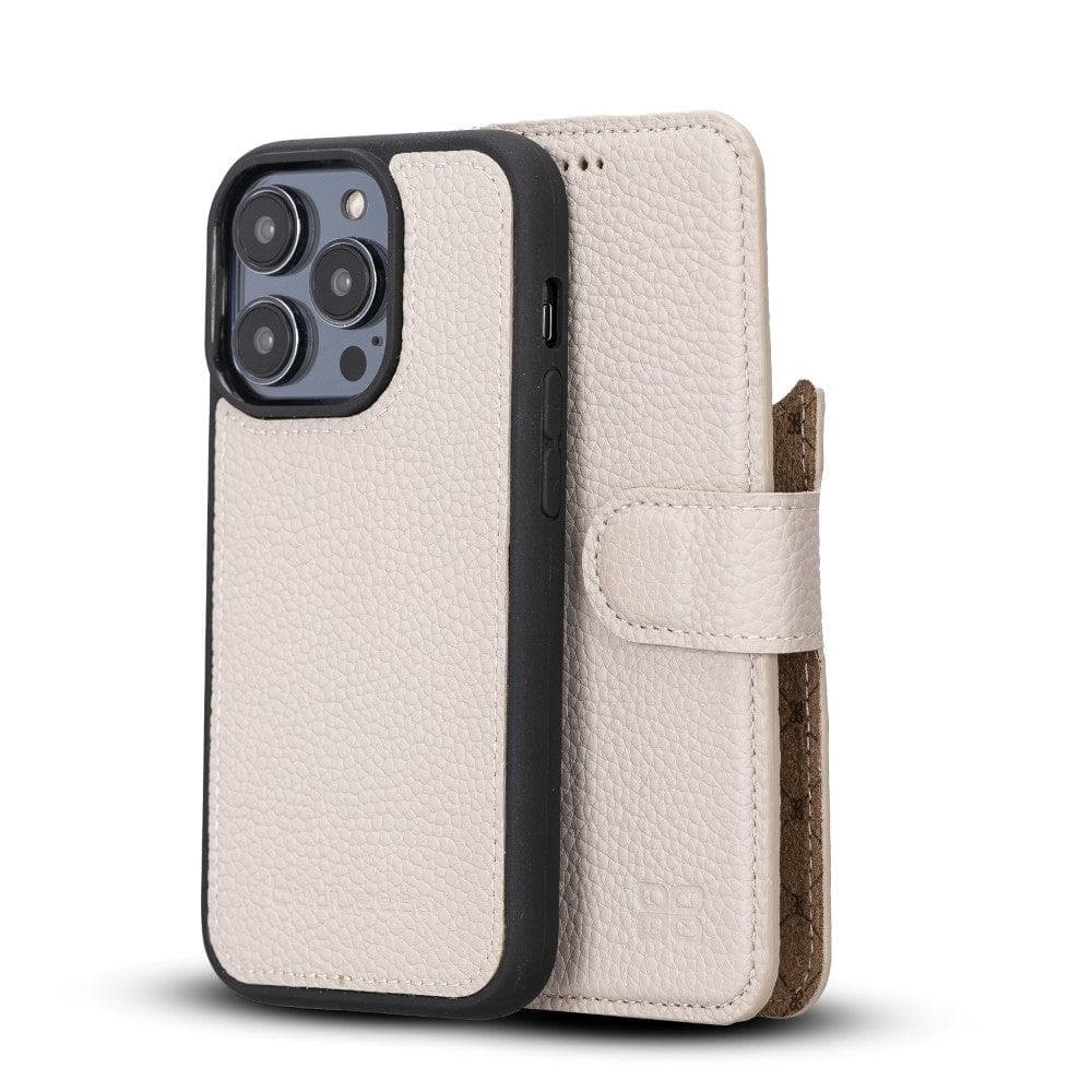 Monaco iPhone 14 Pro (6.1") Leather Wallet Case