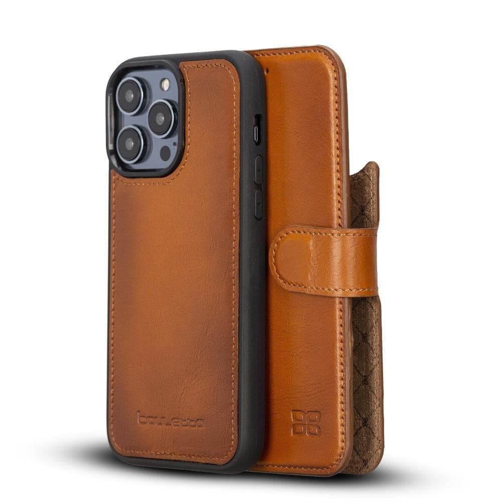 Cannes iPhone 14 Pro (6.1") Leather Wallet Case